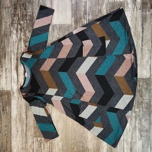 LuLaRoe Joy & Ogs California Dress Outfit Sleeveless Vest & A-Line Dress EUC